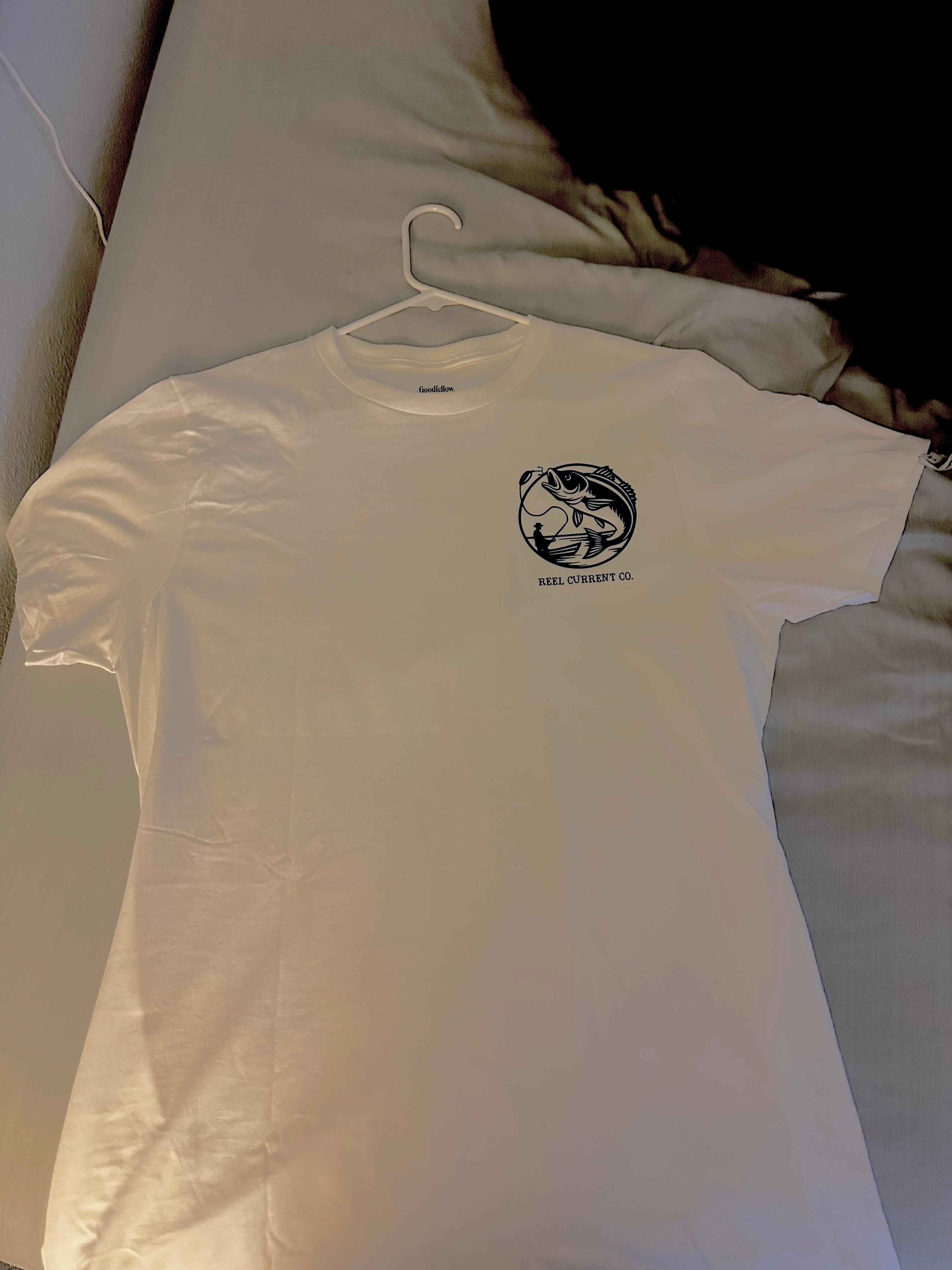 Reel Current Bass Flag Tee